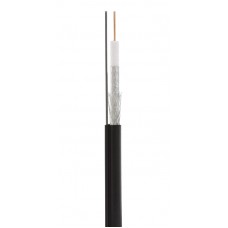 Кабель NETLAN коаксиальный EC-C2-21123D-BK-3
